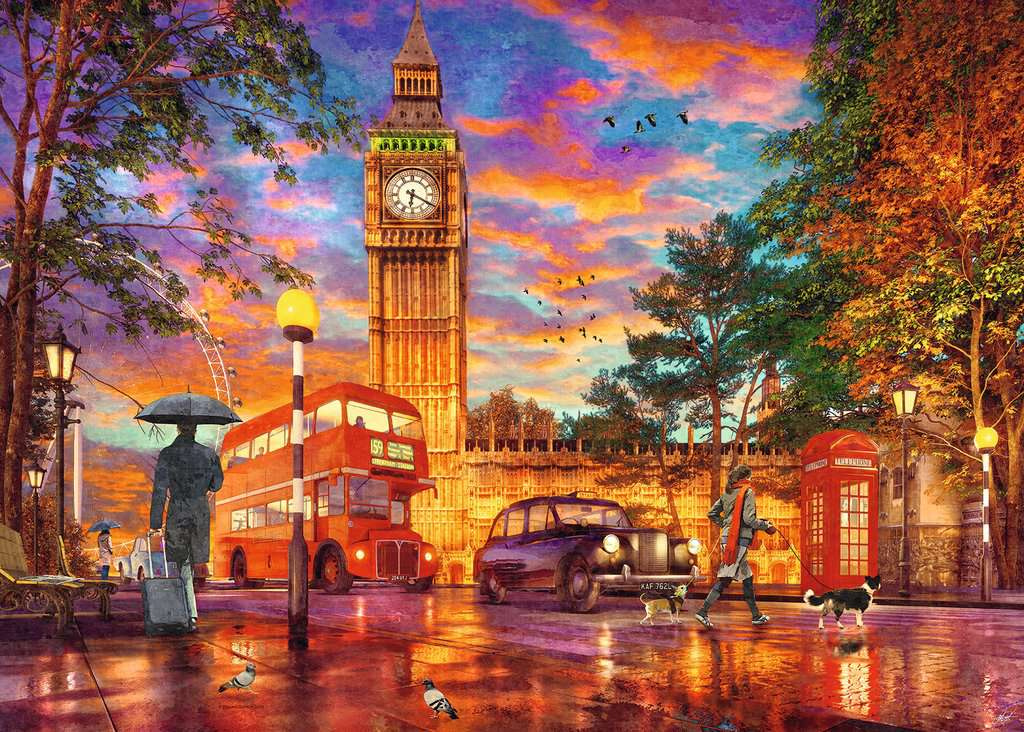 Ravensburger 12000184 – Sonnenuntergang in London